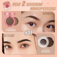 Polvo para cejas de doble capa Pinkflash E22 - details 1