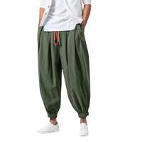 Pantalones bombachos informales para hombre, pantalón holgado, primavera y verano - details 1