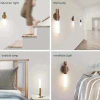 Luz LED nocturna, lámpara inteligente con detección de movimiento humano, carga USB, Sensor de movimiento inteligente, lámpara de pared, inducción de pared para el hogar y el baño - details 8