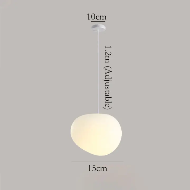 Luz colgante nórdica para comedor, luz de techo minimalista para Bar, mostrador, cocina, Centro de luz, accesorios de iluminación modernos - 1