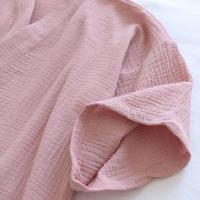 Conjunto de pijama de 2 piezas para pareja japonesa, hilo de algodón fino, pantalones cortos de manga corta, kimono para hombre y mujer, decoración del hogar - details 15