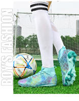 Las zapatillas de fútbol transpirables de caña alta para hombre y mujer son antideslizantes y resistentes al desgaste. - details 20