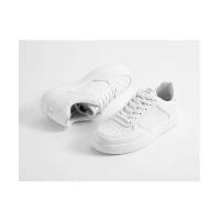 Zapatos de tablero de primavera para hombres y mujeres, con suela gruesa y zapatos blancos altos - details 12