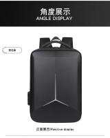 Estuche duro 17,3 pulgadas portátil bolsa de los hombres y las mujeres mochila universal de gran capacidad impermeable estudiante - details 34