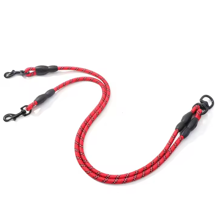 Correa para Perros Benepaw Duradera Doble con Reflectantes Resistente 360° - 1