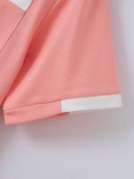 Nuevo polo de manga corta casual de negocios de verano para hombre, transpirable, colores contrastantes - details 10