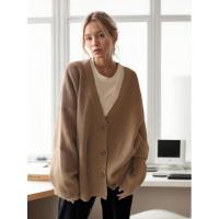 Pendientes de moda de estilo coreano sueltos con cuello en V para mujer otoño 2024 - details 5