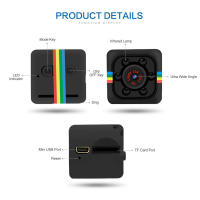Minicámara Sq11 gran angular Hd 1080p, videocámara con Sensor de visión nocturna, Dvr de movimiento, Micro cámara de vídeo deportiva - details 0