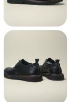 Zapatos de cuero vacuno puro de alta gama, cuero vacuno de primera capa, casuales, transpirables, suela suave - details 8