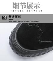 Botas cortas para hombre con aislamiento de felpa, zapatos informales, botas de nieve antideslizantes de suela gruesa, zapatos de algodón para invierno al aire libre, botines para hombre - details 6