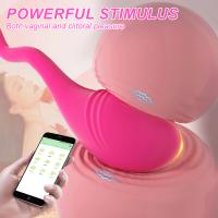 Vibrador Controlado por Aplicación Bluetooth Diversión Inalámbrica para Mujeres - details 1