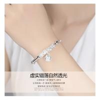 Joyería de Moda para Mujer 2024 Abalorio de Regalo, Brazalete de Piedra Artificial, Pulsera, Campanillas, Plata de Ley 925 - details 0
