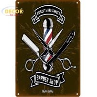 Cartel de estaño Vintage para barbería, carteles de pared de Metal, placa decorativa de cocina, accesorios de decoración de hierro - details 4