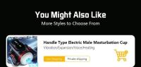 Embalaje privado Copa masturbadora eléctrica sexy para hombres - Control inteligente, 10 modos de vibración, sexo adulto impermeable y recargable - details 0