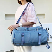 Mochila de viaje grande para mujer, bolso de día informal con estilo, resistente al agua, con correa de equipo, para deportes, Yoga - details 16