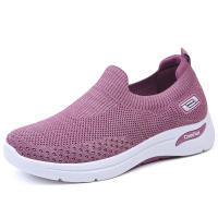 Zapatos de mujer nuevos zapatos de tela zapatos de mujer zapatos de madre calcetines casuales tejidos con mosca zapatos zapatillas de suela suave - details 3