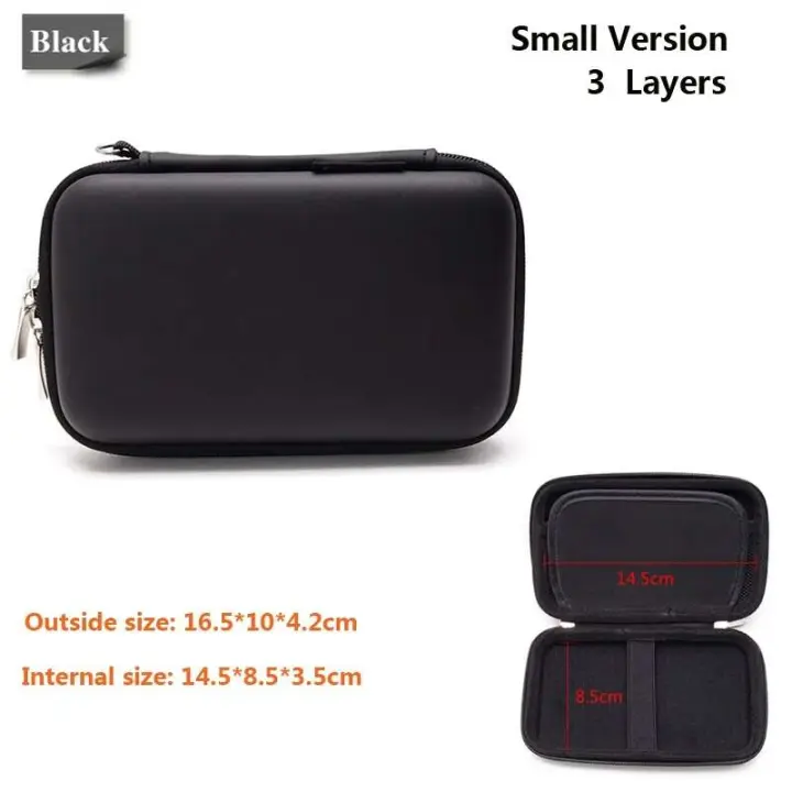 Bolsa de almacenamiento para accesorios electrónicos, estuche organizador de datos portátil impermeable para cargador USB, enrollador de Cable - 1