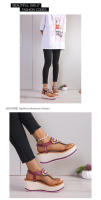 Tamaño grande para mujer, novedad de verano, sandalias coloridas con suela gruesa y tacón con diamantes de imitación - details 7