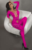 Bodysuit Sexy De Mujer Lencería Bébé Floral En Malla Para Noche De Boda Sutián Gato Intimo Talla S-XXL Material Microfibra Poliéster Rayón - details 4