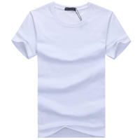 4 Uds. Camisetas de algodón de color sólido con diseño creativo Simple, camiseta de manga corta de estilo recién llegado para hombre de talla grande - details 3
