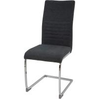 Silla Cantilever Juego de 4 Sillas Gris, SGS probado - details 7