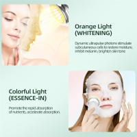 Masajeador Facial 7 en 1, de 4 colores máquina de terapia de luz LED, EMS, reafirmante DE LA PIEL antienvejecimiento, herramientas para el cuidado de la piel - details 4
