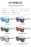 Gafas de sol polarizadas para hombres y mujeres Verano Vacaciones futuristas Pesca Conducción clásicos vintage gafas protección UV - details 6