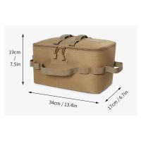 Mochila de Camping de Gran Capacidad Bolsa de Almacenamiento de Tanque de Gas para Uso al Aire Libre Bolsa de Herramientas para Uñas de Tierra Bote de Gas Utensilios de Cocina para Picnic - details 9