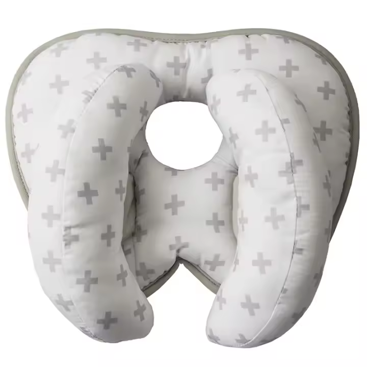Almohada de protección para asiento de coche para bebé, almohada de soporte para cabeza y cuello, reposacabezas en forma de U, fijación corporal, cojín escolar antivuelco - 1