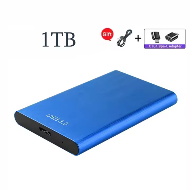 Unidad de estado sólido móvil Disco duro externo de 64TB a 2TB SSD portátil para portátiles/Ps4/tabletas - 1