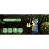 Estatua de Gato Solar Adorno de Jardín con Luces Solares Regalo de Cumpleaños Perfecto para Mamá o Dama - details 0