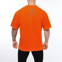 New Mens Loose Oversized Short Sleeve T Shirt Streetwear Hip Hop Fitness T-shirt Summer Brand Gym Clothing Workout Tee shirt - details 8