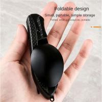 Equipo para acampar al aire libre, cucharas plegables portátiles de acero inoxidable, tenedores, cuchillos, abridores de botellas, juegos combinados, vajilla, - details 4