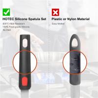 Espatula de Silicona Resistente al Calor de 600F Perfecta para Huevos, Hamburguesas, Crepes - details 1
