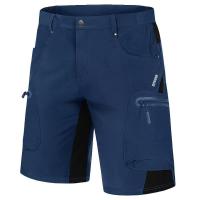 Pantalones cortos deportivos para hombre, ropa deportiva de secado rápido, transpirables, para correr, senderismo y todo terreno, informales, verano - details 3