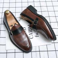 Vestido italiano para hombre, zapatos planos informales para conducir, cómodos y suaves, productos de cuero genuino 2025 - details 4