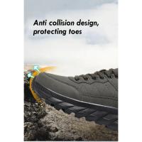 Zapatillas de deporte de otoño e invierno para hombre, zapatos informales con plataforma ligera, zapatos deportivos impermeables de talla grande 38-48, calzado para hombre - details 29
