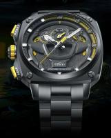 Reloj de Pulsera de Cuarzo de Marca Superior Rueda de Coche NIBOSI Impermeable Deportivo Luminoso de Acero Inoxidable Estilo Formal - details 2
