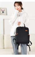 Mochila De trabajo simple para mujer, bolso de mano para ordenador portátil, mochila de hombro ligera informal, mochila de viaje de gran capacidad con cinturón de equipaje - details 3