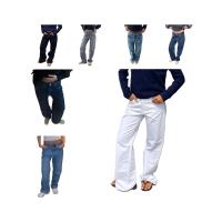 Pantalones vaqueros vintage Y2K para mujer con estampado de estrellas estéticas, pantalones largos de mezclilla de pierna recta sueltos, pantalones casuales de cintura baja - details 8