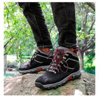 Botas de senderismo antideslizantes para hombre, zapatos de acampada al aire libre, senderismo y Trekking con cordones, zapatillas de caza y escalada, gran oferta - details 14