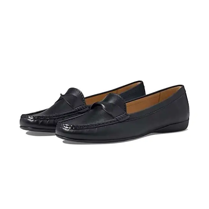 Zapatos de cuero casuales de mujer clásicos de alta calidad. - 1