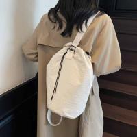 Mochila de almacenamiento para raquetas deportivas de gran capacidad, bolso de hombro ligero de Color sólido para Fitness, bolsa de Fitness con cordón de nailon para bádminton - details 5