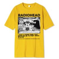 Radiohead-Camiseta clásica Vintage para Hombre, Camisetas de Rock de gira en América del Norte, Camisetas de calle de Hip Hop, Tops de gran tamaño de algodón 100% - details 13