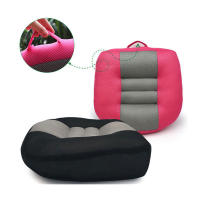 Cojín elevador de asiento de coche, almohadilla portátil de malla transpirable, Ideal para oficina y hogar - details 1