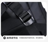 Mochila De Negocios Extensible de gran capacidad para hombre, morral multifunción de viaje con carga USB, impermeable, expandible, para ordenador - details 31