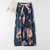 Pijamas de Algodón-Seda para Mujeres Pantalones Corporales Delgados para Embarazadas - details 20