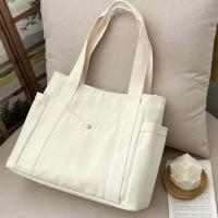 Bolso de lona de gran capacidad para el trabajo, bolso de mujer estilo universitario - details 16