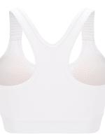 Tops cortos de manga corta para mujer, camisa deportiva de Yoga blanca cruzada - details 2