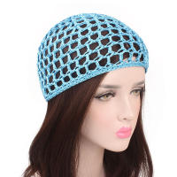 Gorros de Noche de Malla Transpirable Largos de Estilo Candy Color para Mujeres Bandana de Moda - details 3